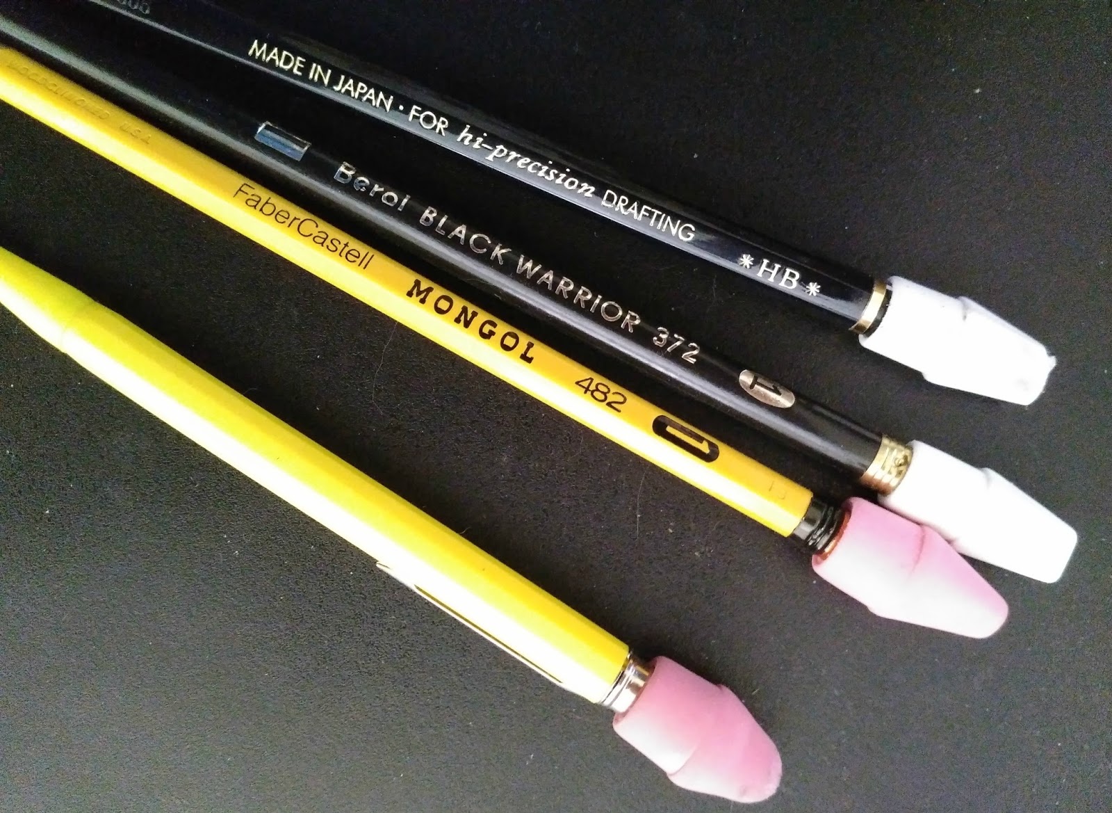 The Pencil Neck Geek: Cap Erasers: Unsung Hero or Faux-Pas